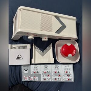 Tupperware complete Mandoline set